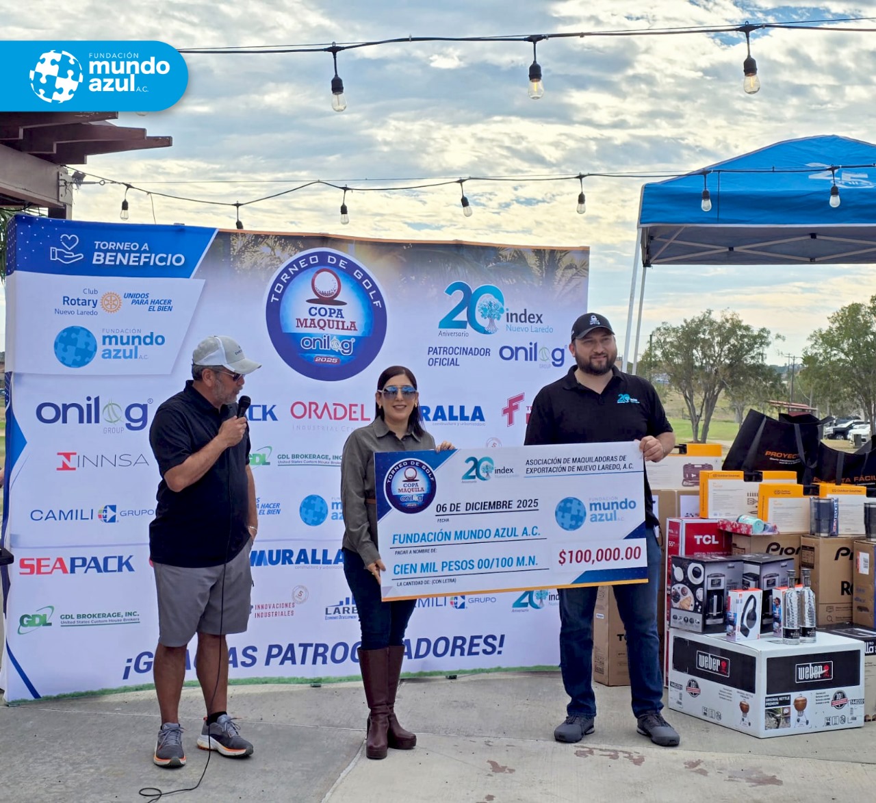 Evento Fundación Mundo Azul