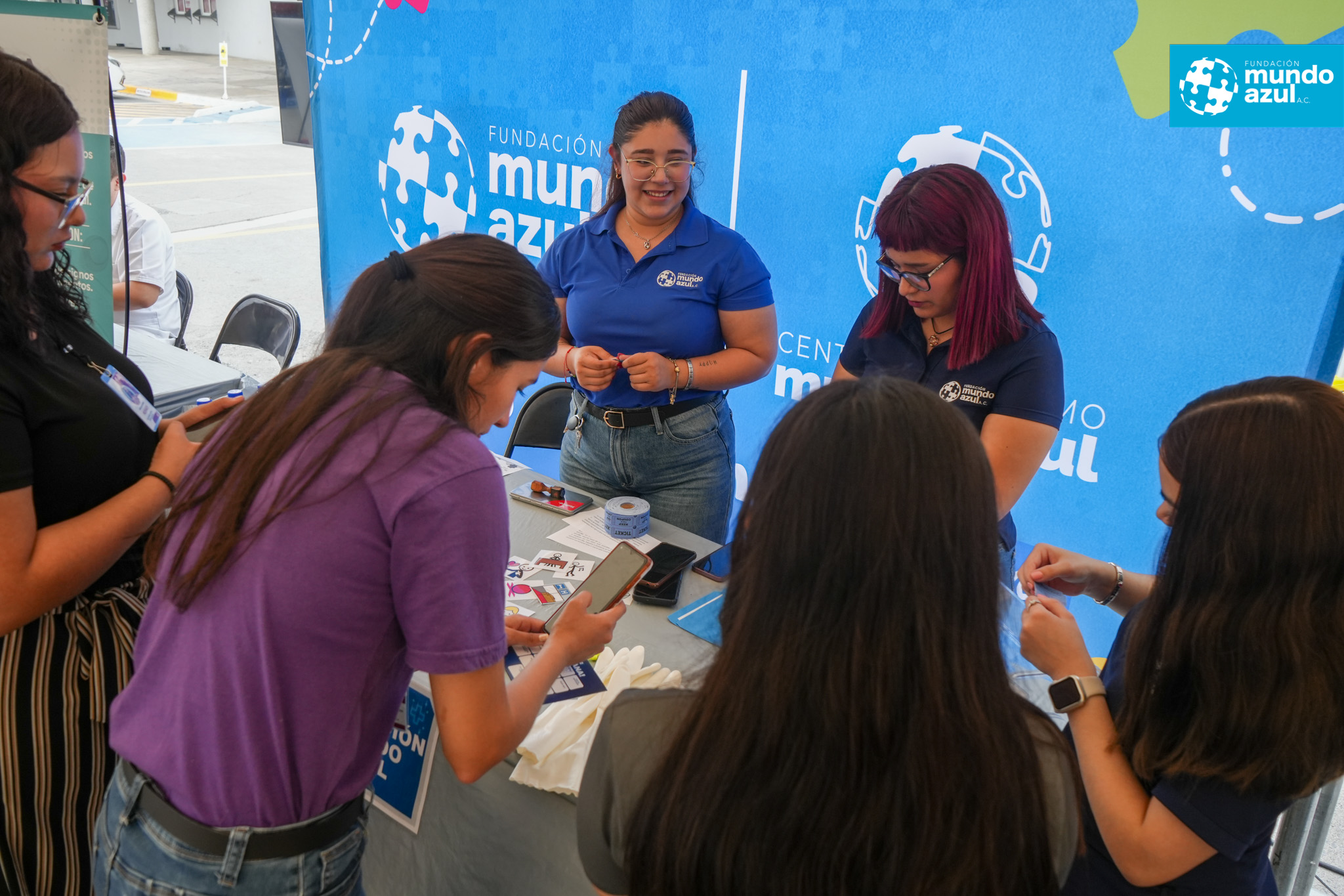 Evento Fundación Mundo Azul