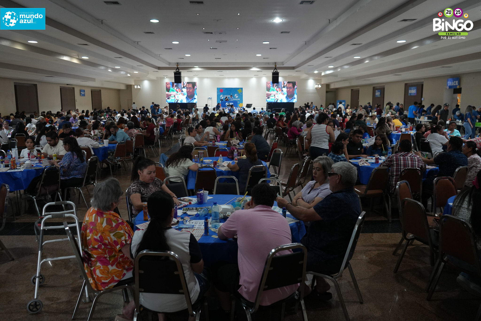 Evento Fundación Mundo Azul