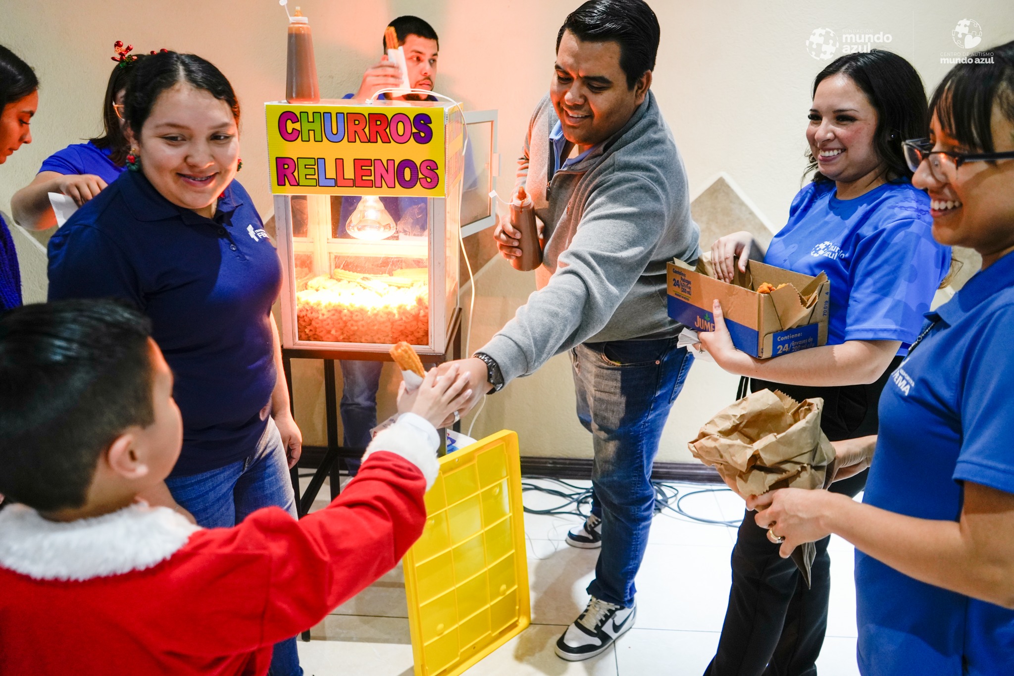 Evento Fundación Mundo Azul