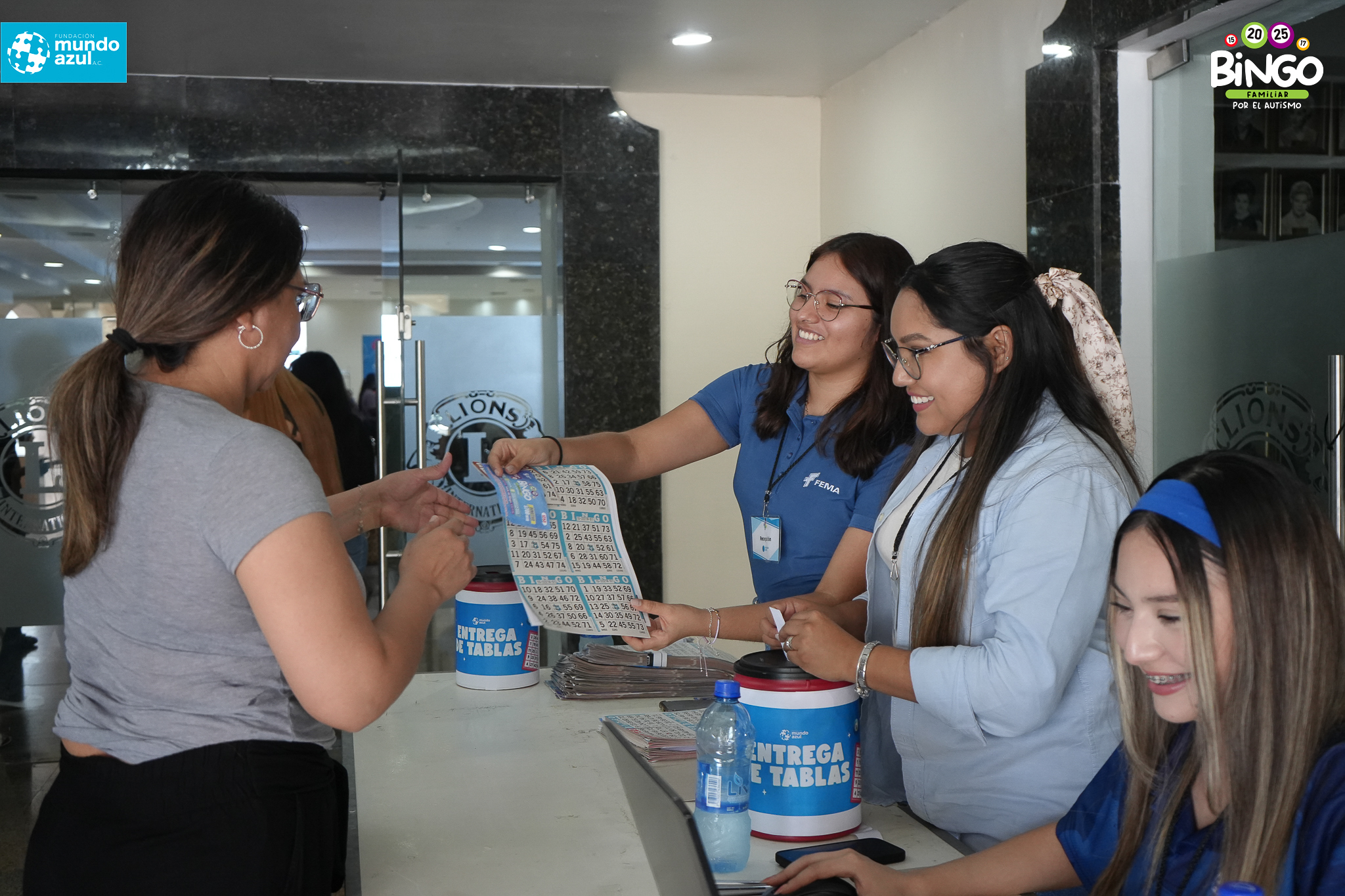 Evento Fundación Mundo Azul